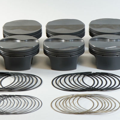 Mahle MS Piston Set GM LS 366ci 4.010in Bore 3.622stk 6.125in Rod 0.927 Pin 2cc 10.5 CR Set of 8