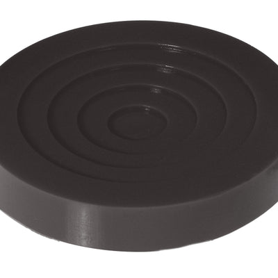 Prothane Universal Jack Pad 5in Diameter Model - Black