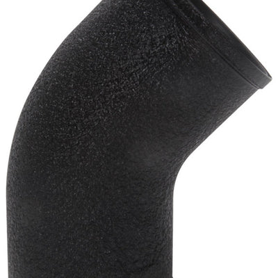 Spectre Universal Intake Elbow Tube (ABS) 3in. OD / 45 Degree - Black Textured Powdercoat