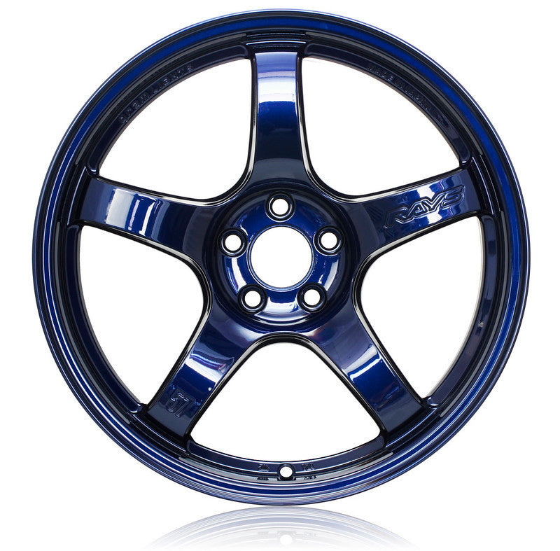 Gram Lights 57CR 15x8.0 +35 4x114.3 Eternal Blue Pearl Wheel