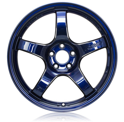 Gram Lights 57CR 15x8.0 +28 4x100 Eternal Blue Pearl Wheel