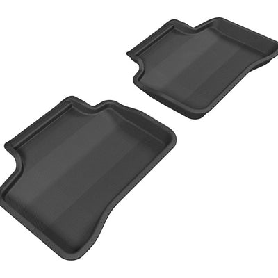 3D MAXpider 20092015 Mercedes-Benz GLK-Class X204 Kagu 2nd Row Floormats - Black