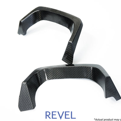 Revel GT Dry Carbon Muffler Garnish (Left & Right) 15-18 Subaru WRX/STI - 2 Pieces