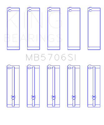 King Engine Bearings Hyundai i30 G4FC Main Bearing Set