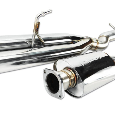 ISR Performance EP (Straight Pipes) Dual Tip Exhaust - 03-07 Infiniti G35 Coupe