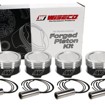 Wiseco Volks 2.0 9A 16v Dished -11cc Turbo 83mm Piston Shelf Stock Kit