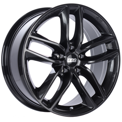 BBS SX 19x8.5 5x112 ET32 Crystal Black Wheel -82mm PFS/Clip Required