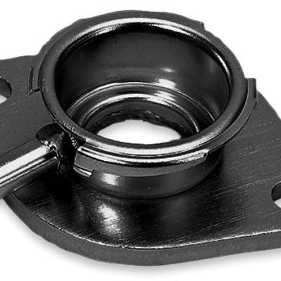 Moroso Chevrolet Bolt-On Filler Neck - Stamped Aluminum