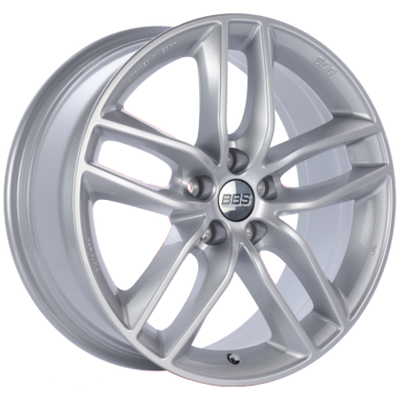 BBS SX 20x9 5x120 ET42 Sport Silver Wheel -82mm PFS/Clip Required