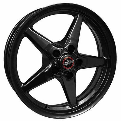 Race Star 92 Drag Star Bracket Racer 15x3.75 5x4.75BC 1.25BS Gloss Black Wheel