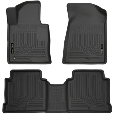 Husky Liners 2015 Hyundai Sonata Weatherbeater Black Front & 2nd Seat Floor Liners