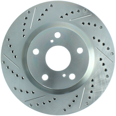 StopTech Select Sport 11-16 Toyota Avalon/ 11-17 Camry SportStop Slotted & Drilled Right Front Rotor