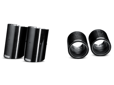 Akrapovic 07-13 BMW M3 (E90/E92/E93) Tail Pipe Set (Carbon)