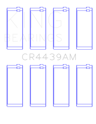 King Engine Bearings BMW M10 (Size STD) Rod Bearing Set