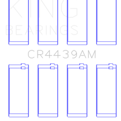 King Engine Bearings BMW M10 (Size STD) Rod Bearing Set