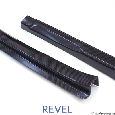 Revel GT Dry Carbon Door Sill Covers (Left & Right) 16-18 Mazda MX-5 - 2 Pieces