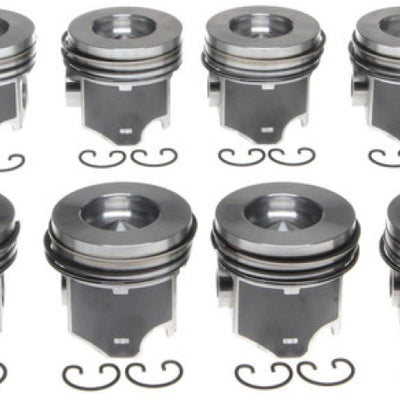 Mahle OE Cummins B 5.9L STD 03-04 17.1:1 CR HO Vin C and Eng ETH Piston (Set of 6)