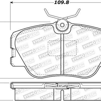 StopTech Street Brake Pads