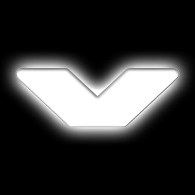 ORACLE Lighting Universal Illuminated LED Letter Badges - Matte Wht Surface Finish - V