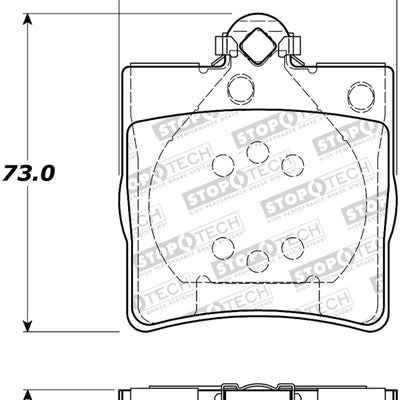 StopTech Street Brake Pads