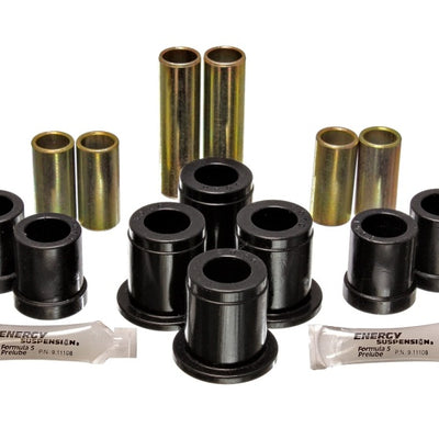 Energy Suspension 1980-86 Nissan 720 Truck 2WD/4WD Black Front Control Arm Bushing Set