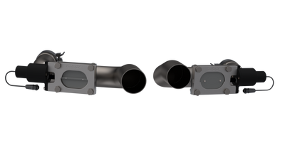 2011-2023 Dodge Challenger,Charger & Chrysler 300C 5.7L QTP Aggressor Cutout Pipes