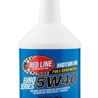 Red Line Euro-Series 5W40 Motor Oil - Quart