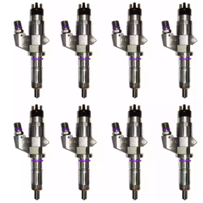 Exergy 01-04 Chevrolet Duramax 6.6L LB7 Reman 30% Over Injector - Set of 8