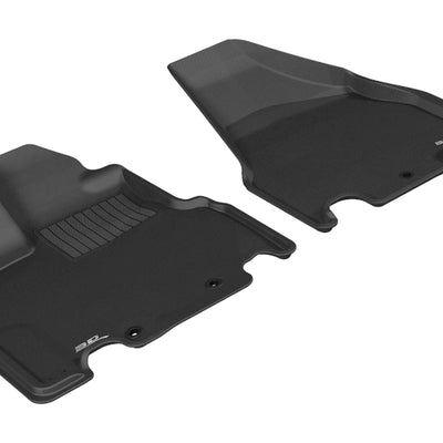 3D MAXpider 2011-2017 Honda Odyssey EX Kagu 1st Row Floormat - Black
