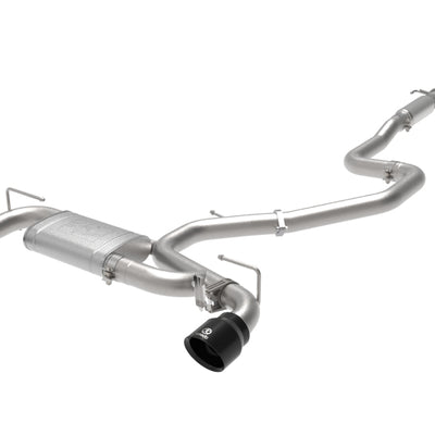 aFe Hyundai Veloster N 21-22 L4-2.0L (t) Takeda Cat-Back Exhaust System- Black Tips