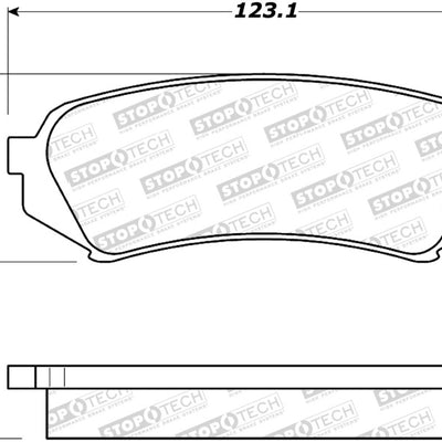 StopTech Street Brake Pads