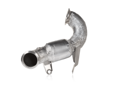 Akrapovic 2020 Mercedes-Benz CLA45S/A45S AMG (C118/X118/W177) DownPipes w/ Cat (SS)