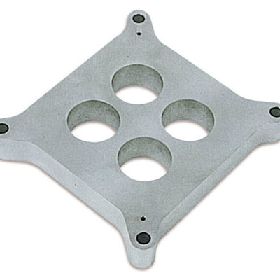Moroso 4150/4160 Carburetor Spacer - 4 Hole Plenum - 1in - Billet Aluminum