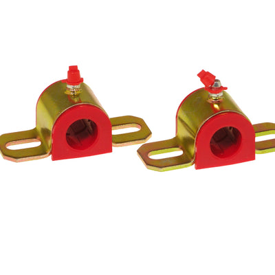 Prothane Universal Greasable Sway Bar Bushings - 13/16in - Type A Bracket - Red