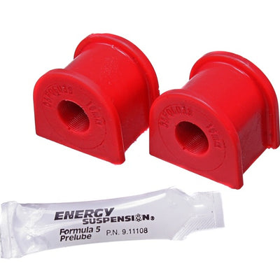 Energy Suspension 08-14 Subaru WRX Red 16mm Rear Sway Bar Bushing Set
