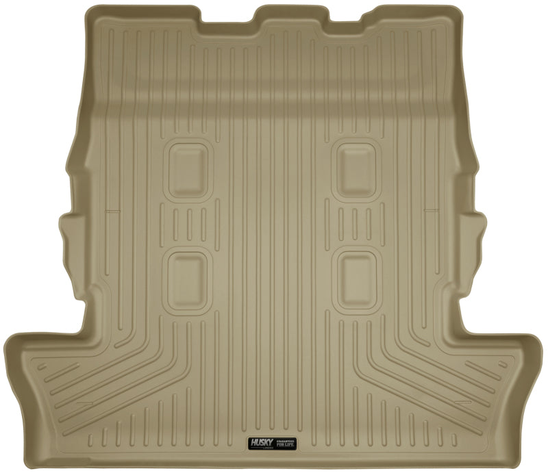 Husky Liners 08-11 Lexus LX570 Weatherbeater Tan Rear Cargo Liner (Folded 3rd Row)