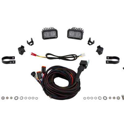 Diode Dynamics Stage Series 1 1/2 In Roll Bar Reverse Light Kit SSC2 Sport (Pair)