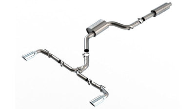 Borla 20-22 GOLF VIII GTI 2.0L I4 W/OPF DSG/MT TOURING ECE-R59 APPROVED CAT-BACK EXHAUST