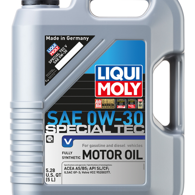 LIQUI MOLY 5L Special Tec V Motor Oil SAE 0W30