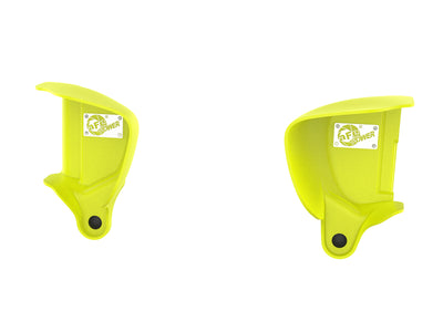 aFe Magnum FORCE Dynamic Air Scoop 15-18 BMW M3/15-20 M4 - Yellow