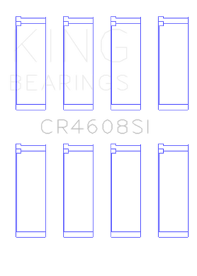 King Engine Bearings Toyota 2ZZ-GE Connecting Rod Bearing Set (Set of 4) - Size STD