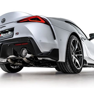 Remus 2019 Toyota GR Supra 3.0L Turbo (R6 B58B30C w/GPF) Axle Back Exhaust (Tail Pipes Req)