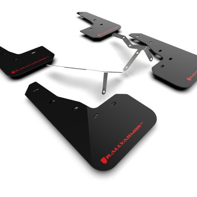 Rally Armor 22-25 Honda Civic/Civic Si/Sport Black UR Mud Flap w/Red Logo