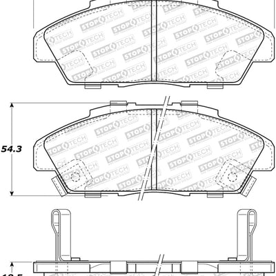 StopTech Street Brake Pads