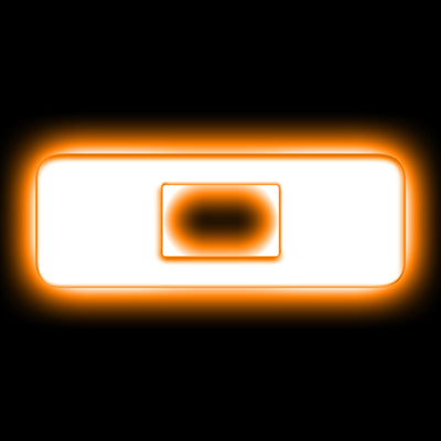 ORACLE Lighting Universal Illuminated LED Letter Badges - Matte Wht Surface Finish - O