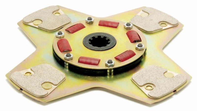 McLeod Disc Racing Only Sprung Hub Flat 4 Paddle 10.5in X 1-1/8 X 26 Spline