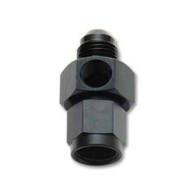Vibrant -10AN Male to -10AN Female Union Adapter Fitting with 1/8in NPT Port