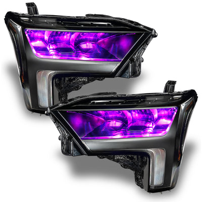 Oracle 2022+ Toyota Tundra ColorSHIFT RGB Demon Eye Headlight Upgrade Kit