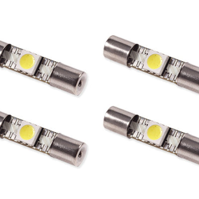 Diode Dynamics 28mm SMF1 LED Bulb - Red Set of 4