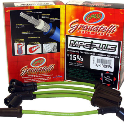 Granatelli 90-94 Mitsubishi Eclipse 4Cyl 1.8L MPG Plus Ignition Wires